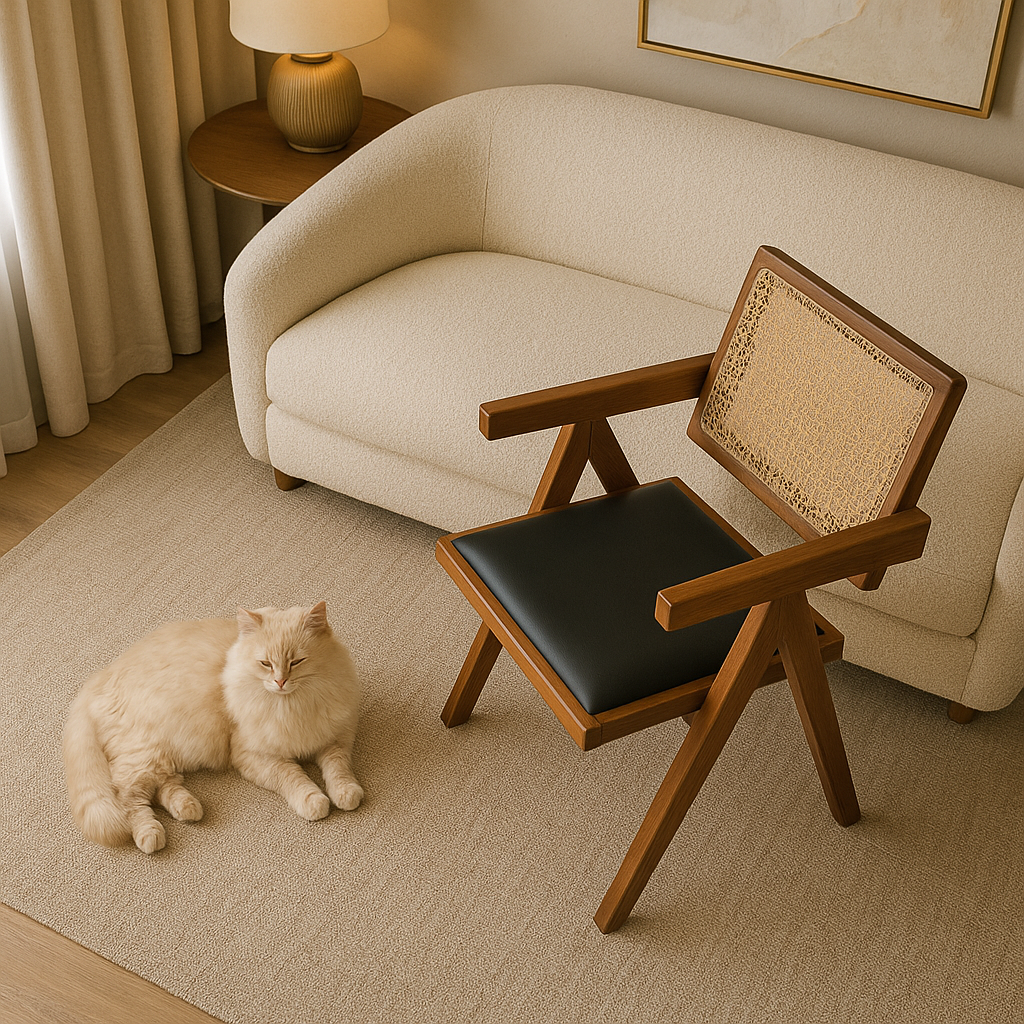 Wooden Lounge Chair