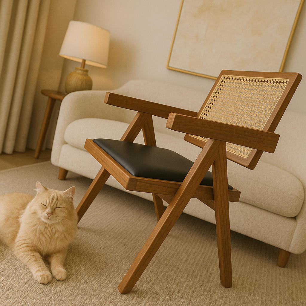 Wooden Lounge Chair