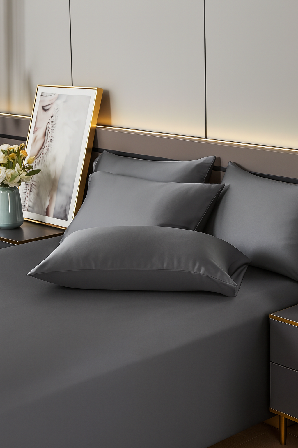 Premium Silk Duvet Cover Set