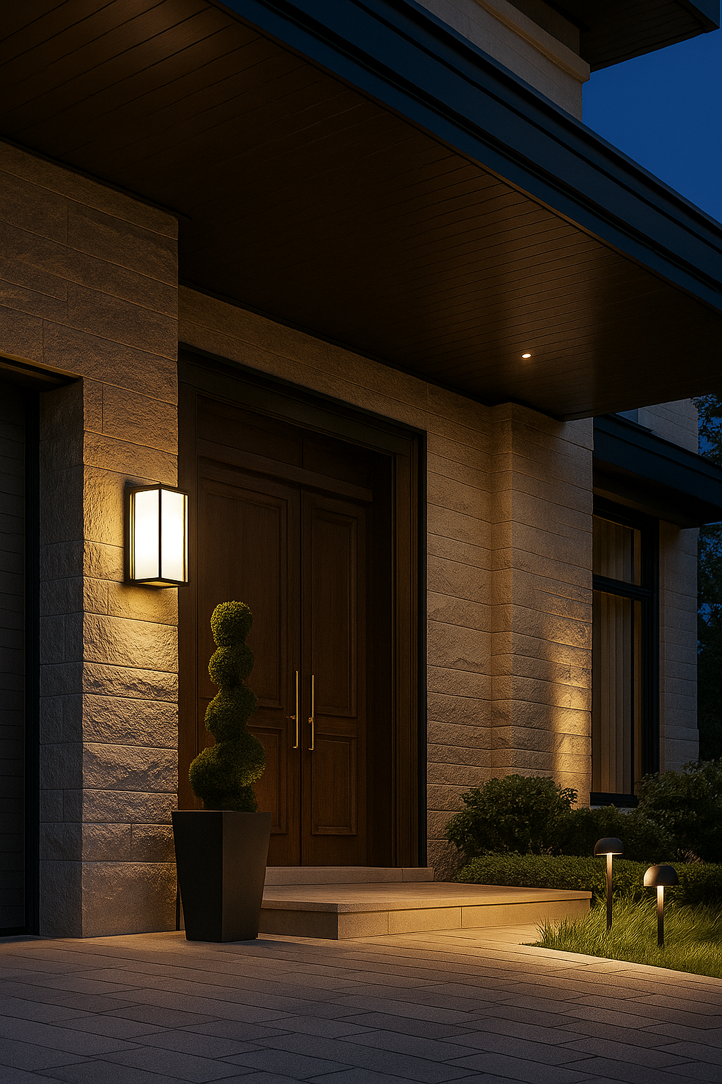 Outdoor Cage Wall Light