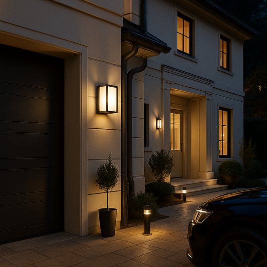 Outdoor Cage Wall Light