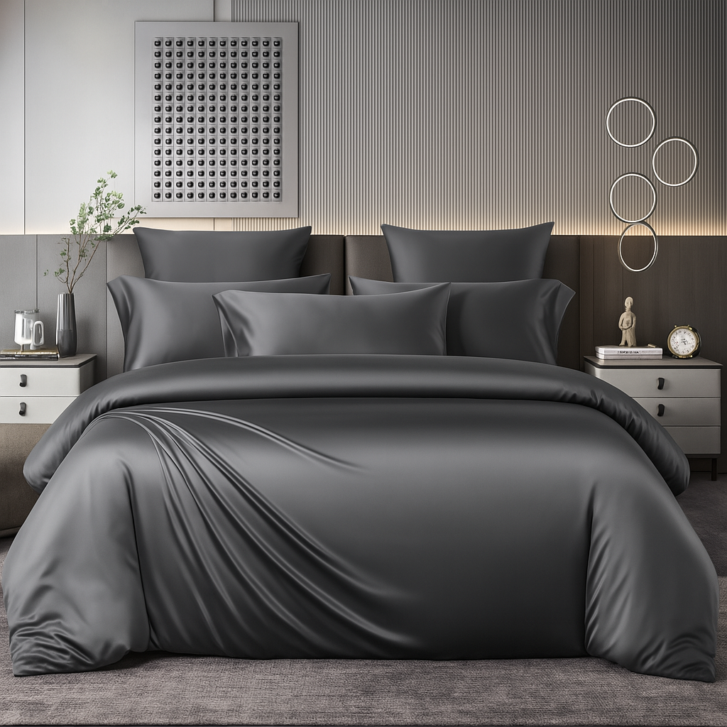 Premium Silk Duvet Cover Set
