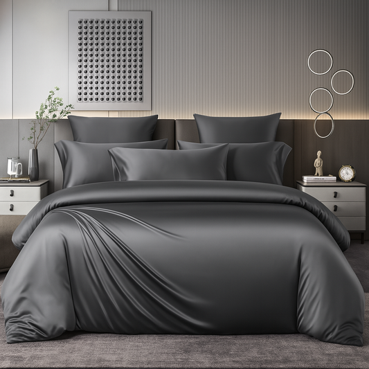 Premium Silk Duvet Cover Set