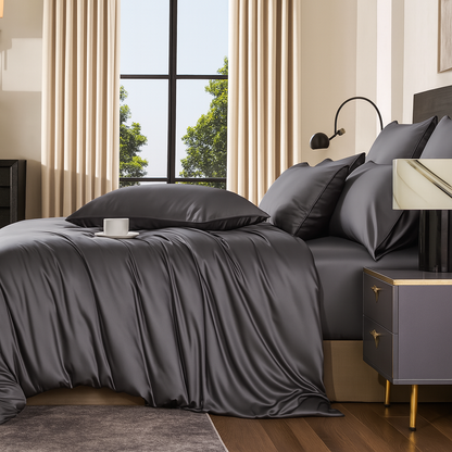 Premium Silk Duvet Cover Set