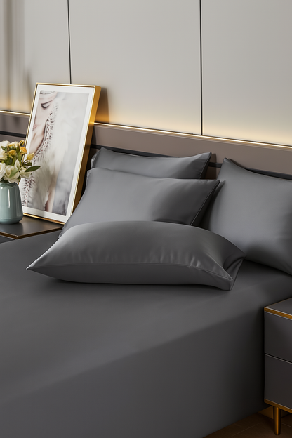 Premium Silk Duvet Cover Set