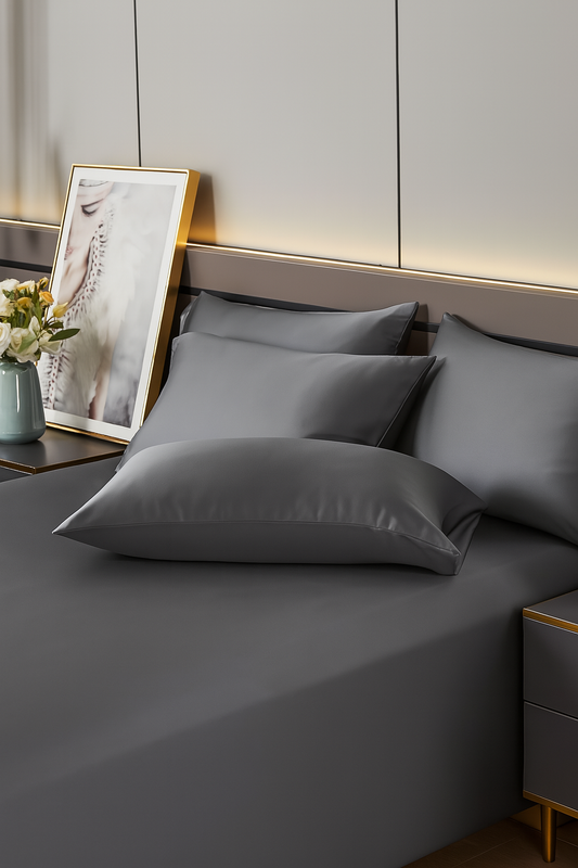Premium Silk Duvet Cover Set