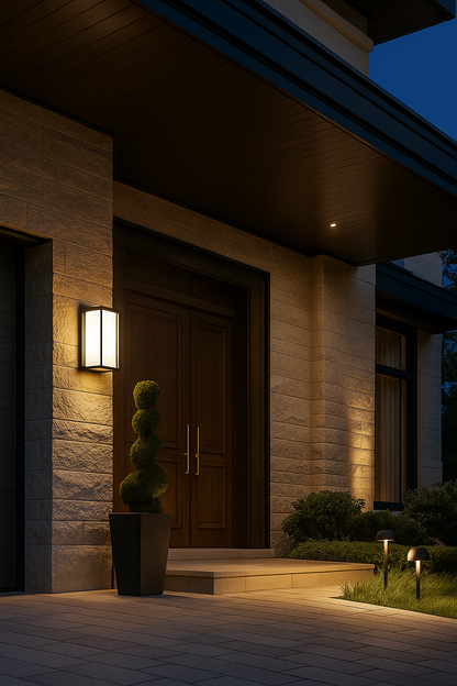 Outdoor Cage Wall Light