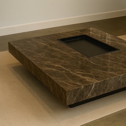 Block Marble Table