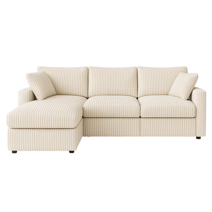 Solenne Corduroy Modular Sectional Sofa