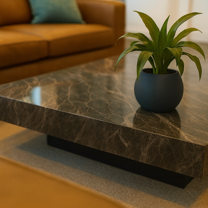 Block Marble Table