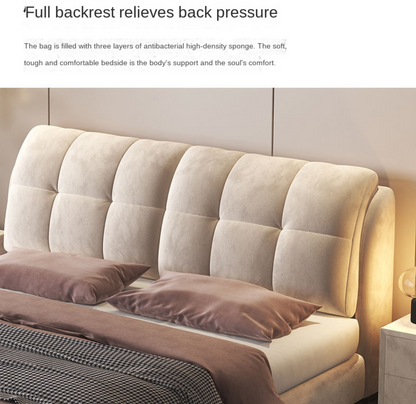 Velvet Upholstered Bed Frame